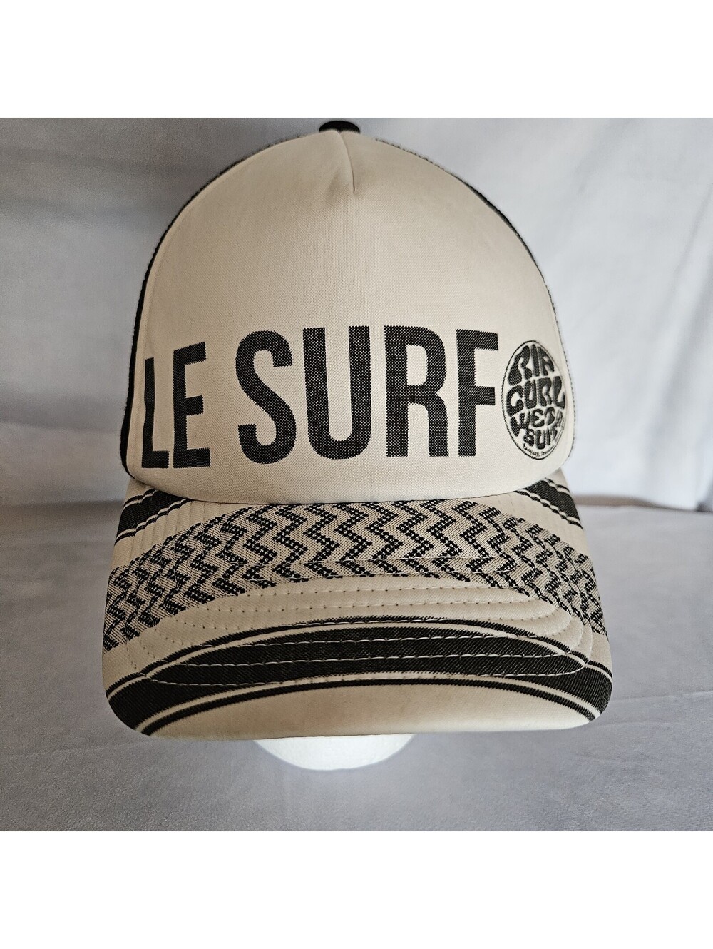 Rip Curl Vintage Snapback Trucker Hat Cap Baseball Hat Surfer Beach LE SURF